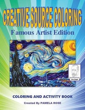 portada Creative Source Coloring and Activity Book: Famous Artist Edition