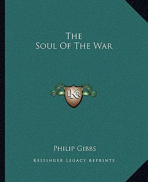 portada the soul of the war (en Inglés)