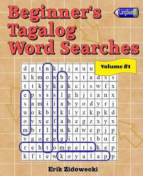 portada Beginner's Tagalog Word Searches - Volume 1 (en Tagalo)