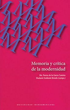 portada Memoria y Critica de la Modernidad
