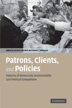 portada Patrons, Clients and Policies Paperback: Patterns of Democratic Accountability and Political Competition (en Inglés)