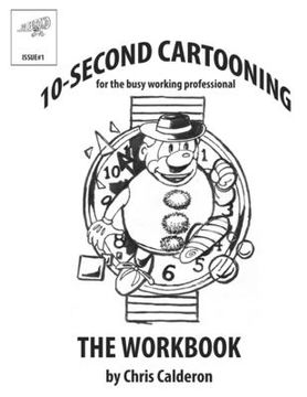 portada 10-Second Cartooning For The Busy Working Professional (en Inglés)