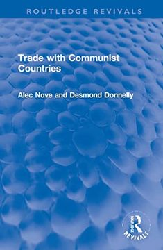 portada Trade With Communist Countries (Routledge Revivals) (in English)