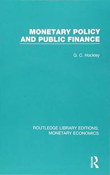 portada Monetary Policy and Public Finance (en Inglés)