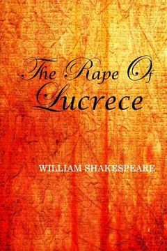 portada The Rape of Lucrece (en Inglés)