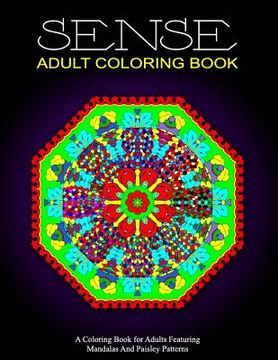 portada SENSE ADULT COLORING BOOK - Vol.3: relaxation coloring books for adults