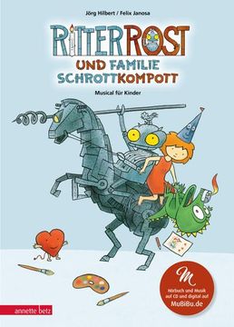portada Ritter Rost 21: Ritter Rost und Familie Schrottkompott (Ritter Rost mit cd und zum Streamen, bd. 21) (en Alemán)