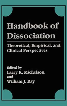 portada Handbook of Dissociation: Theoretical, Empirical, and Clinical Perspectives (en Inglés)