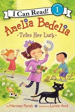 portada Amelia Bedelia Tries her Luck (i can Read) (in English)