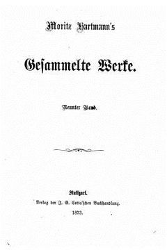 portada Moritz Hartmann's gesammelte Werke (en Alemán)