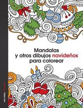 portada Mandalas y Otros Dibujos Navidenos Para Colorear