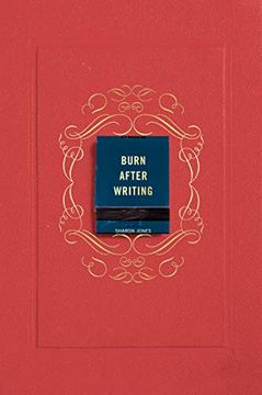 portada Burn After Writing (Coral) (en Inglés)