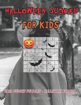 portada Halloween Sudoku For Kids: Hard Sudoku Puzzles - Halloween Edition (in English)