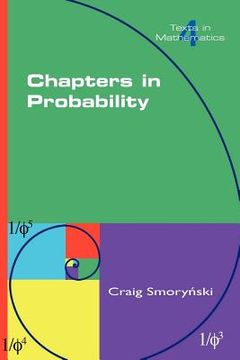 portada chapters in probability (en Inglés)