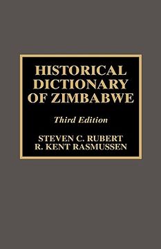 portada historical dictionary of zimbabwe (in English)