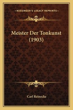 portada Meister Der Tonkunst (1903) (en Alemán)