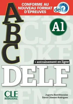 portada ABC DELF A1 Livre + CD + Entrainement - Conforme au nouveau form (en Francés)