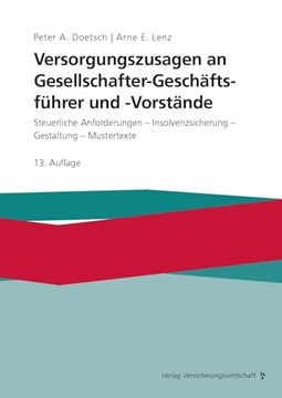 portada Versorgungszusagen an Gesellschafter-Gesch? Ftsf? Hrer und -Vorst? Nde (in German)