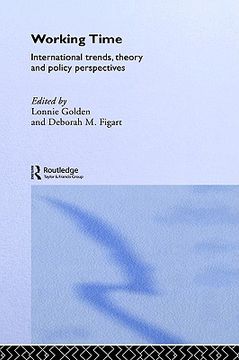 portada working time: international trends, theory and policy perspectives (en Inglés)