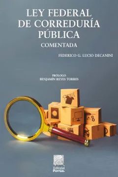 portada Ley Federal de Correduría Pública Comentada / 3 ed.