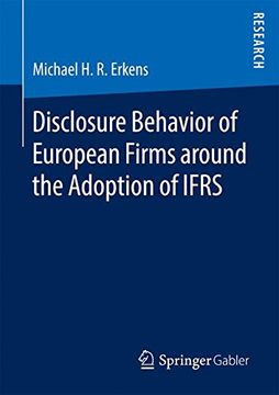 portada Disclosure Behavior of European Firms around the Adoption of IFRS
