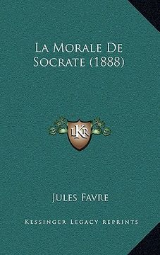 portada la morale de socrate (1888) (in English)