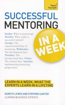 portada successful mentoring in a week a teach yourself guide