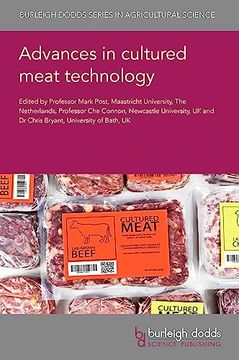 portada Advances in Cultured Meat Technology (Burleigh Dodds Series in Agricultural Science, 145) (en Inglés)