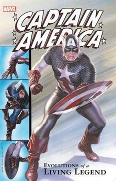 portada Captain America: Evolutions of a Living Legend (in English)