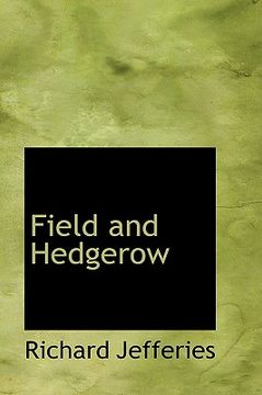 portada field and hedgerow (en Inglés)
