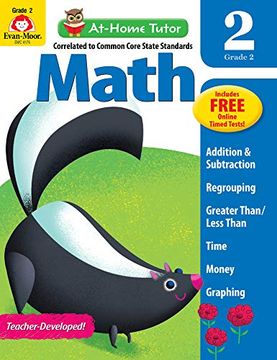 portada At Home Tutor Math, Grade 2 