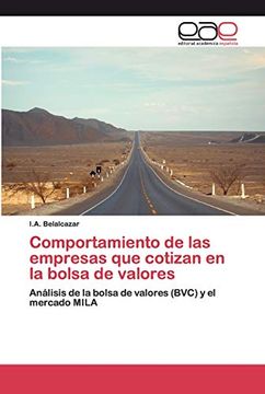 portada Comportamiento de las Empresas que Cotizan en la Bolsa de Valores (in Spanish)