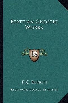 portada egyptian gnostic works (en Inglés)