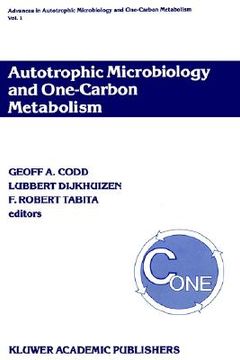 portada autotrophic microbiology and one-carbon metabolism: volume i (en Inglés)