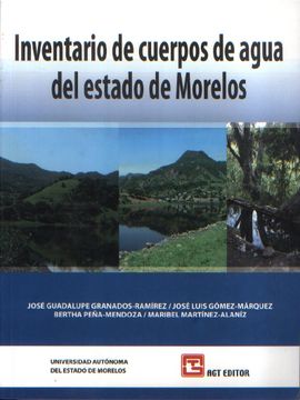 portada Inventario de Cuerpos de Agua del Estado de Morelos