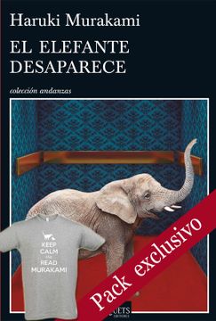 portada Pack Libro el Elefante Desaparece + Camiseta Keep Calm Murak (in Spanish)