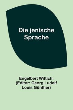 portada Die jenische Sprache (in German)