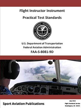 portada Flight Instructor Instrument Practical Test Standards - Airplane and Helicopter (en Inglés)