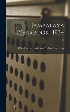 portada Jambalaya [yearbook] 1934; 39 (en Inglés)