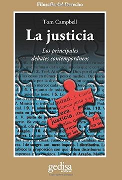 portada La Justicia: Los Principales Debates Contemporaneos (in Spanish)