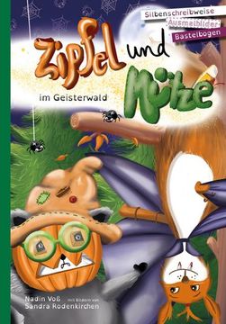 portada Zipfel und Mütze im Geisterwald: Silbenschreibweise, Ausmalbilder, Bastelbogen (en Alemán)