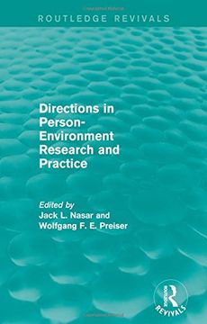 portada Directions in Person-Environment Research and Practice (Routledge Revivals) (in English)