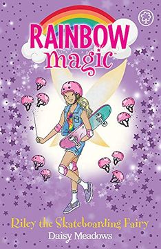 portada Riley the Skateboarding Fairy: The Gold Medal Games Fairies Book 2 (Rainbow Magic) (en Inglés)