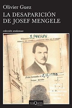 portada Desaparicion de Josef Mengele, la (in Spanish)