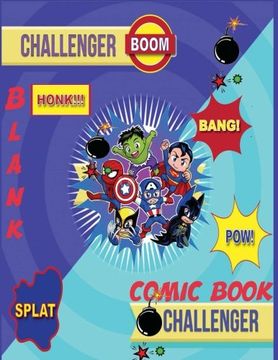 portada Blank comic book: The blank comic panels template page not for kids and adult to create their own cartoon