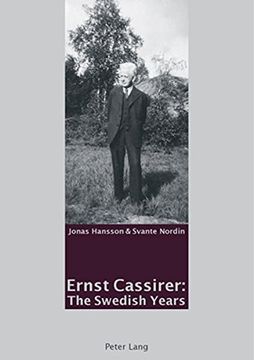 portada Ernst Cassirer: The Swedish Years (in English)