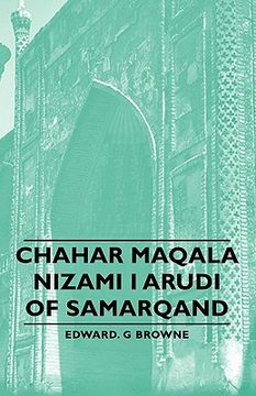 portada chahar maqala - nizami i arudi of samarqand (en Inglés)