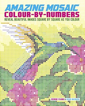 portada Amazing Mosaic Colour-By-Numbers (en Inglés)