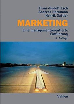 portada Marketing: Eine Managementorientierte Einführung (in German)