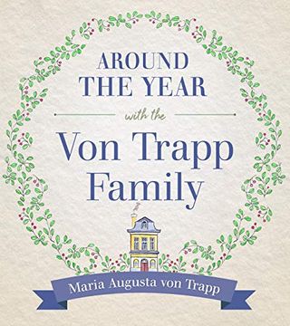 portada Around the Year With the von Trapp Family (in English)